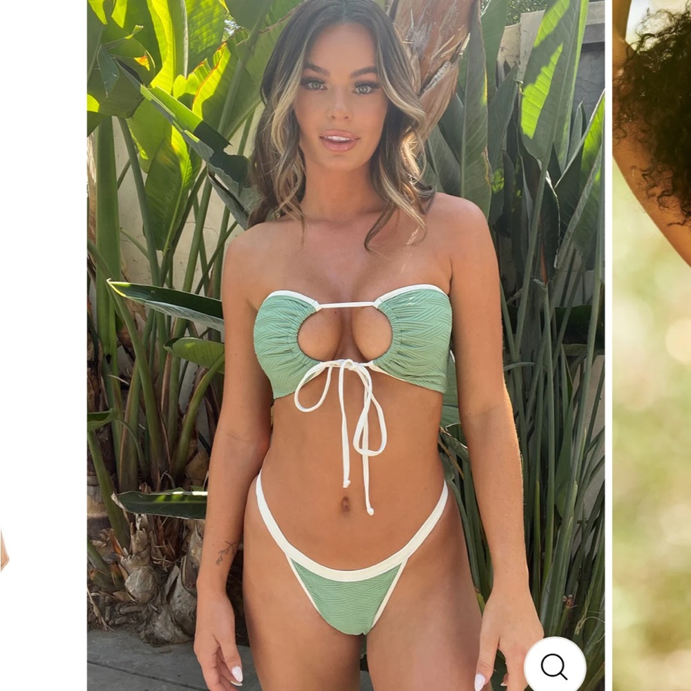 JMP Aloe Tucson Bandeau Bikini Top